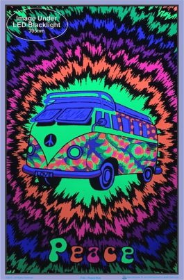Plakat UV peace-bus