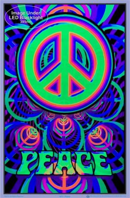 Plakat UV „peace”
