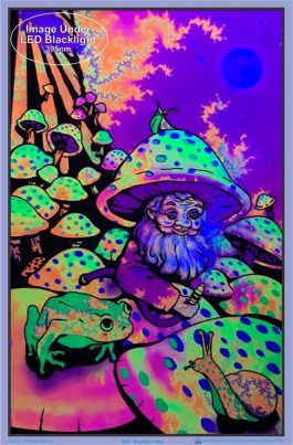 Plakat UV „mushroom man”