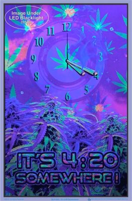 Plakat UV „its 420 somewhere”