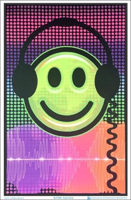 Plakat UV „audio smile”